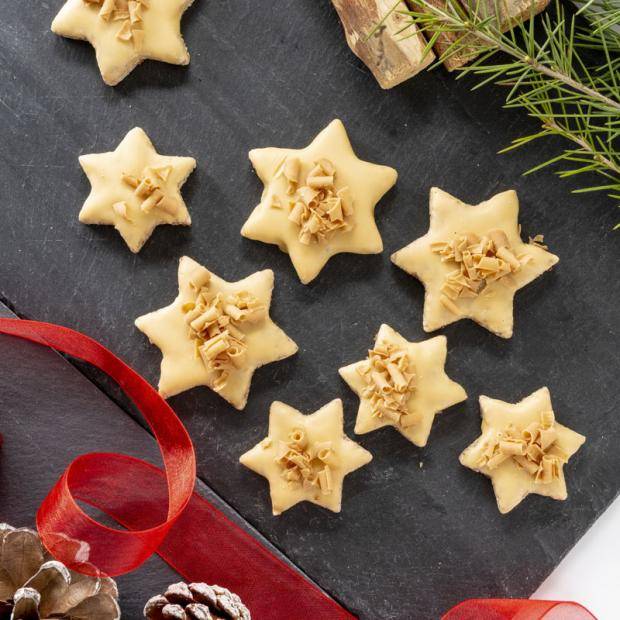 Zimtsterne mit Carma Gold QUintin 31%